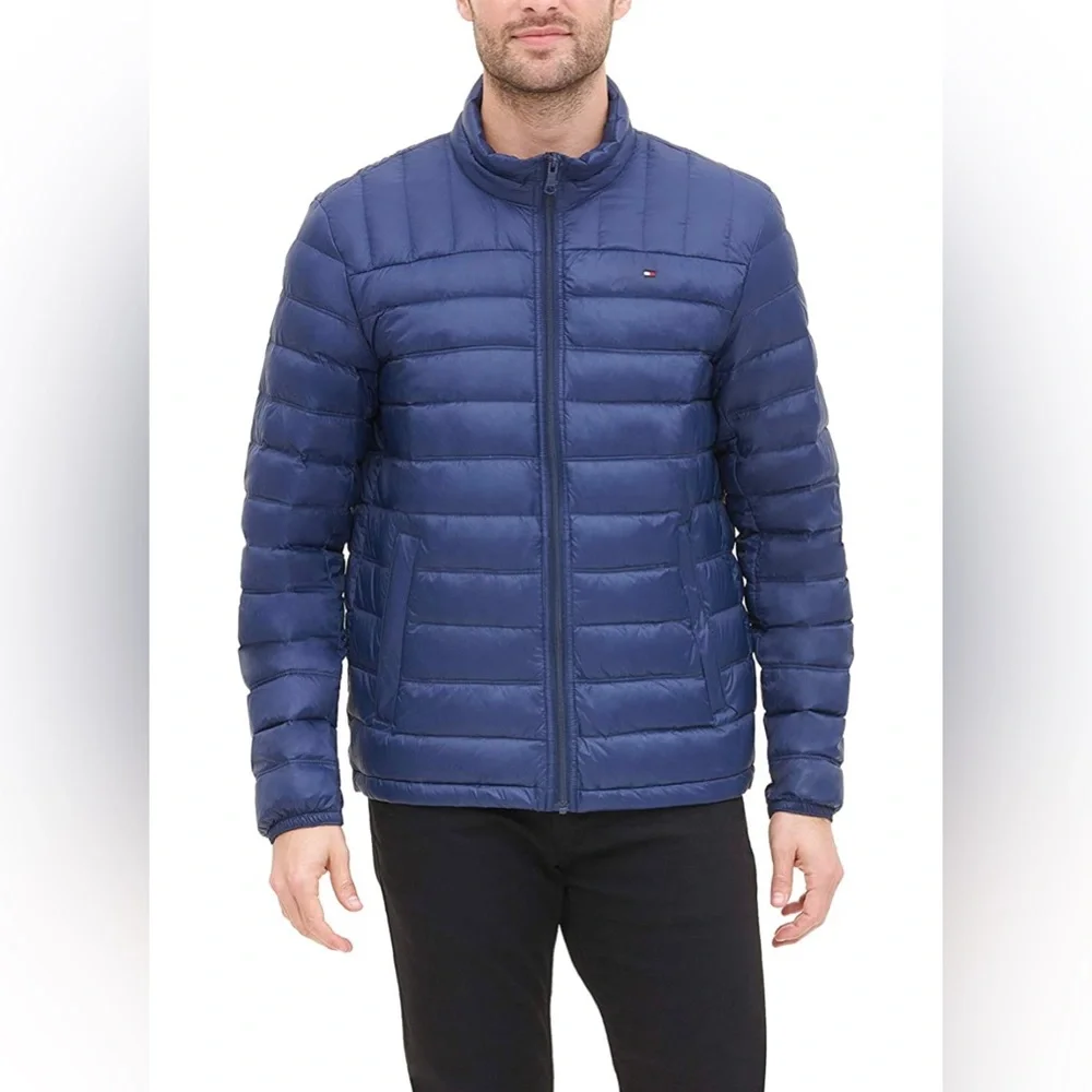 Tommy Hilfiger Men's Packable Down Puffer Jacket